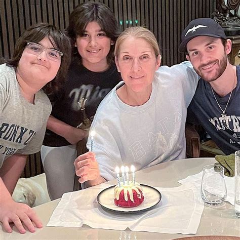 Photos from Céline Dion's Sweet Moments With Her Kids.